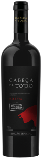 Image de CABECA DE TOIRO RESERVA BULL’S TEMPTATION, TEJO RG 75cl