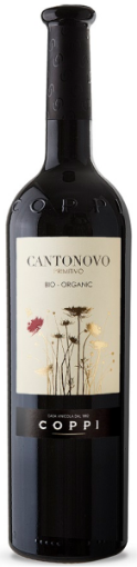 Image de 2015 COPPI CANTONOVO PRIMITIVO BIO, PUGLIA RG 75cl
