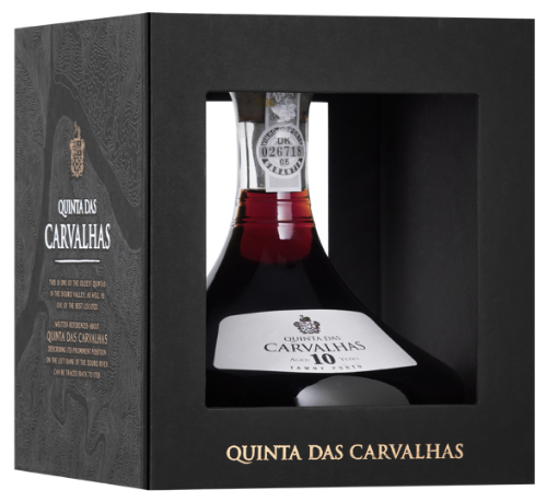 Image de COF DECANTER QUINTA CARVALHAS PORTO 10 ANS TAWNY 75cl