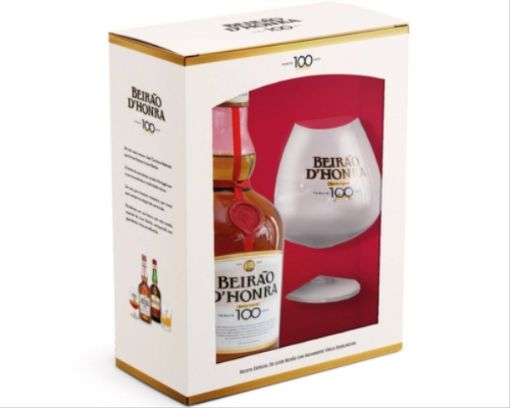 Image de LICOR BEIRAO D'HONRA COFFRET + COPO 70cl