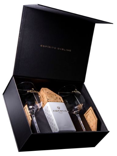 Image de COFFRET ADAMUS GIN DRY 70cl + 2 COPOS