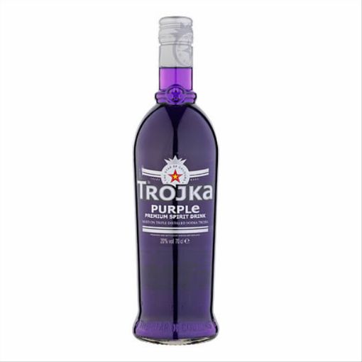 Image de TROJKA VODKA PURPLE VIOLETTE 70cl