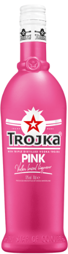 Image de TROJKA VODKA PINK 70cl