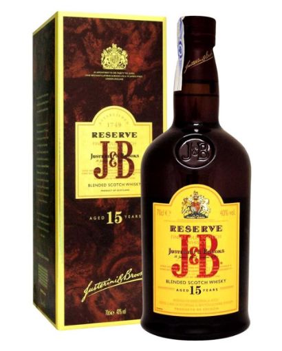 Image de J&B SCOTCH WHISKY 15 ANS 70cl