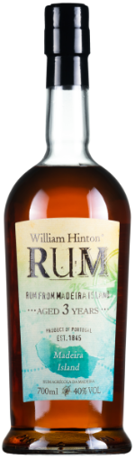 Image de WILLIAM HINTON 3 YEARS RHUM MADEIRA 70cl