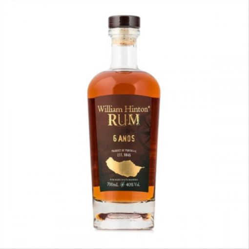 Image de WILLIAM HINTON 6 YEARS RHUM MADEIRA 70cl