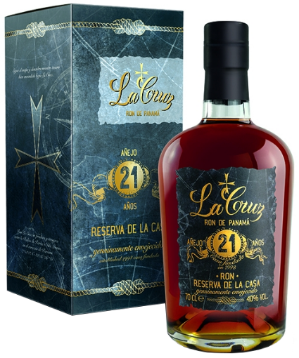 Image de LA CRUZ RHUM PANAMA ANEJO 21 ANS 70cl