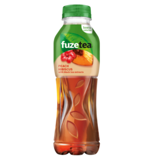 Image de FUZETEA PECHE HIBISCUS 400ml PET