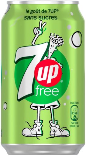 Image de 7UP FREE 33cl CAN