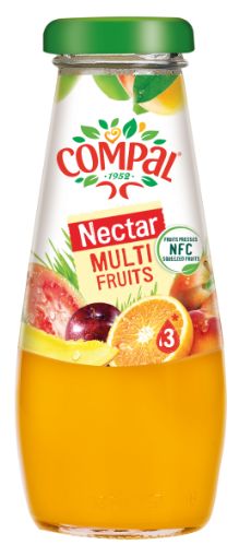 Image de COMPAL NECTAR MULTIFRUITS 200ml VP