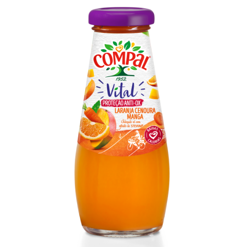 Image de COMPAL VITAL LARANJA/CENOURA/MANGA 200ml VP