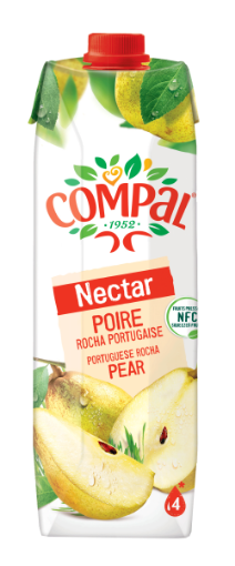 Image de COMPAL NECTAR PERA ROCHA 1L TET