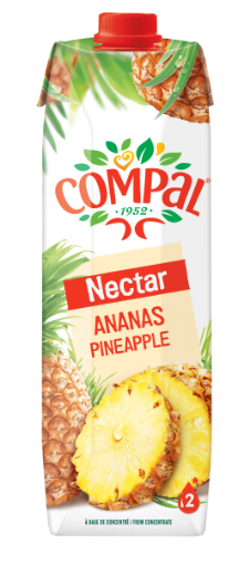 Image de COMPAL NECTAR ANANAS 1L TET