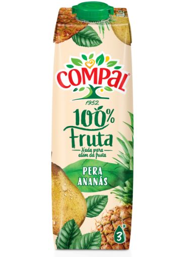 Image de COMPAL 100% PERA ANANAS 1L