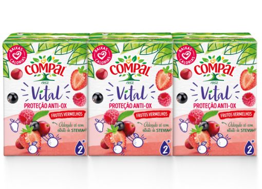 Image de COMPAL VITAL FRUTOS VERMELHOS 200ml TET