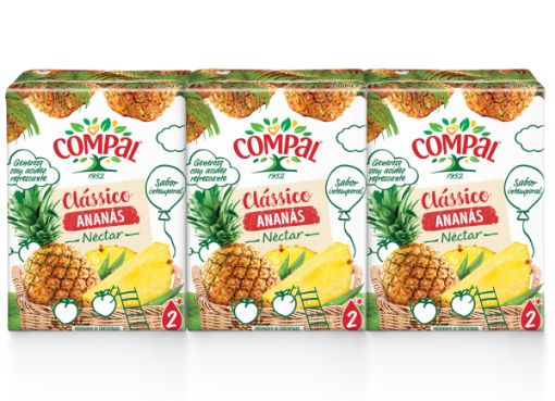 Image de COMPAL CLASSICO ANANAS 200ml TET