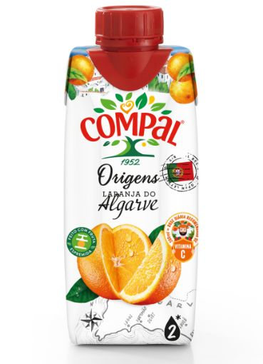 Image de COMPAL ORIGENS LARANJA ALGARVE 330ml TET