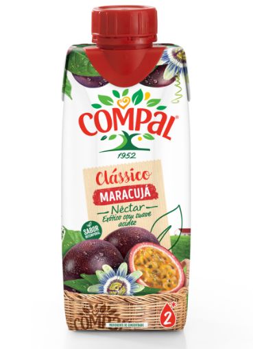 Image de COMPAL CLASSICO MARACUJA 330ml TET