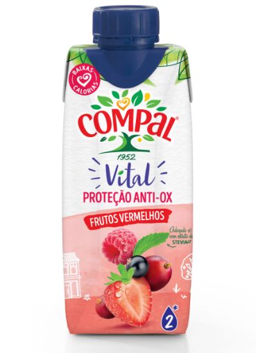 Image de COMPAL VITAL FRUTOS VERMELHOS 330ml TET