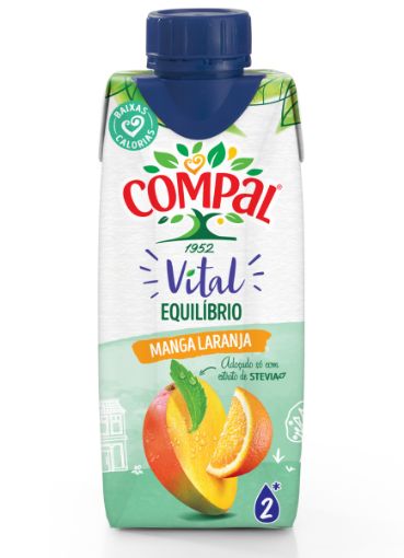 Image de COMPAL VITAL MANGA/LARANJA 330ml TET