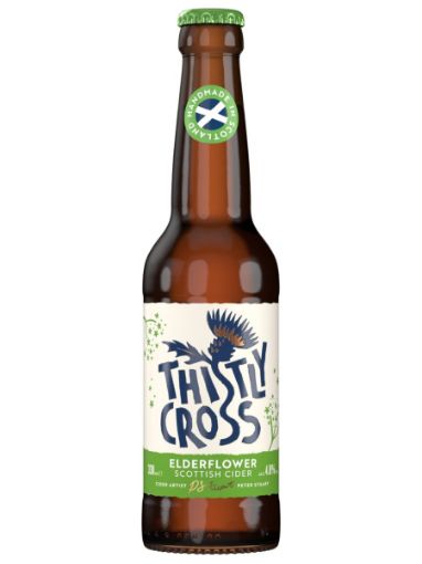 Image de THISTLY CROSS CIDER ELDERFLOWER 33cl