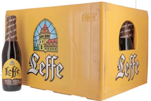 Image de LEFFE BRUNE 24x33cl VC