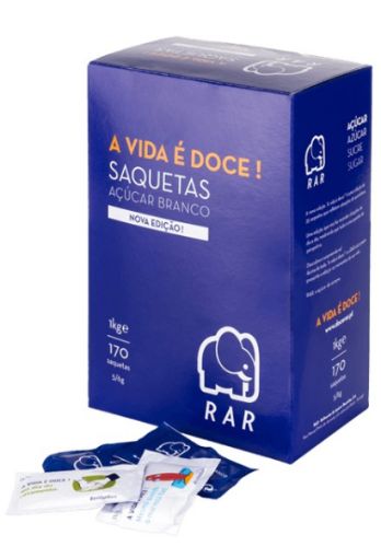 Image de RAR SUCRE BLANC  (170 SACHET) 1 kg