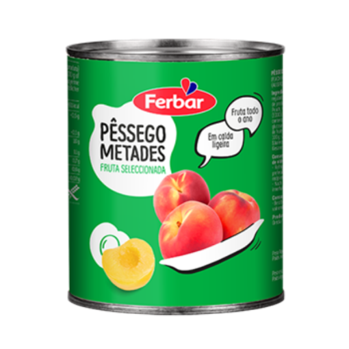 Image de FERBAR PESSEGO METADES 820g