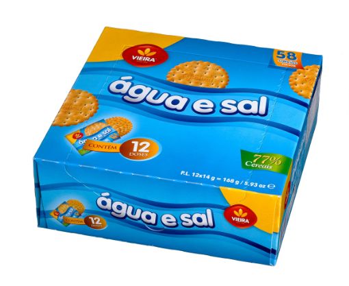 Image de V.C. BOLACHA AGUA & SAL DOSES 12x14g=168g
