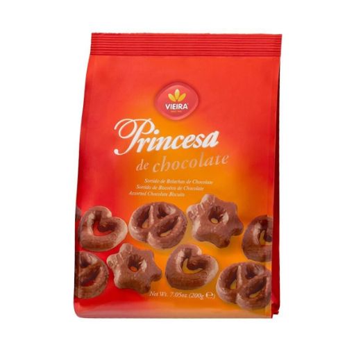 Image de V.C. BOLACHA PRINCESA CHOCOLATE 200g