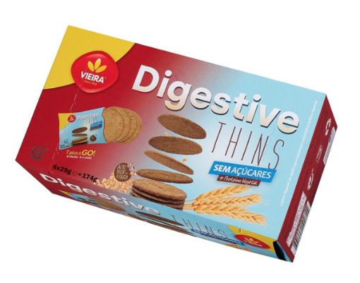 Image de V.C. DIGESTIVE SANS SUCRE THIN 174g