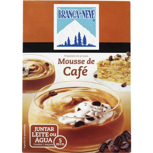 Image de BRANCA DE NEVE MOUSSE DE CAFE 140g