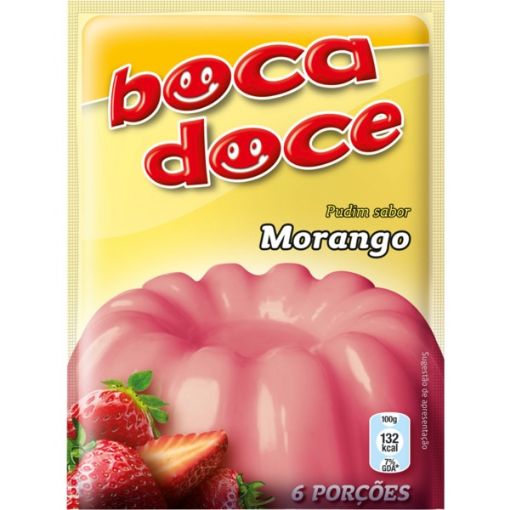 Image de BOCA DOCE PUDIM MORANGO 22g