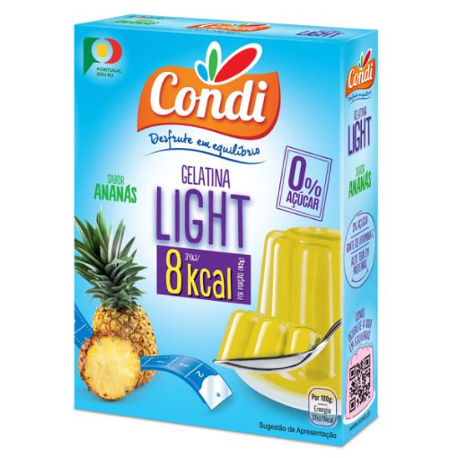 Image de CONDI GELATINA ANANAS LIGHT 2x15g