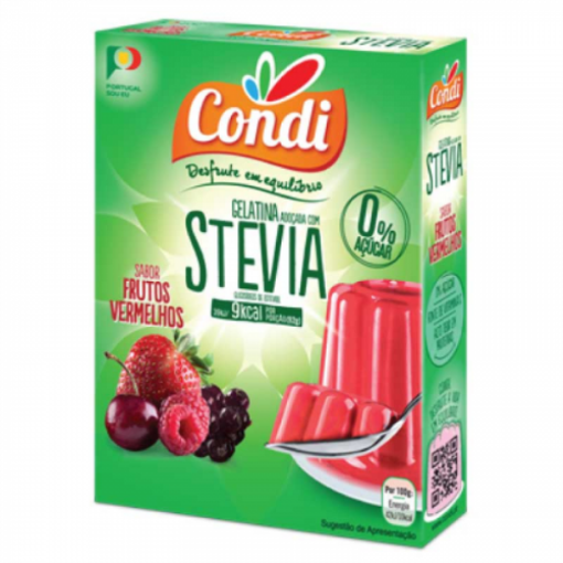 Image de CONDI GELATINA FRUTOS VERMELHOS LIGHT STEVIA 2x15g