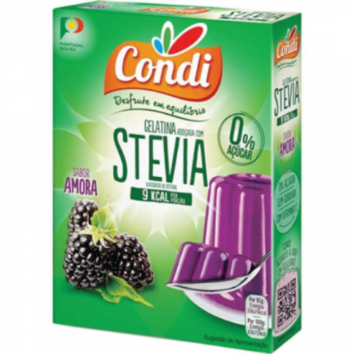 Image de CONDI GELATINA AMORA LIGHT STEVIA 2x15g