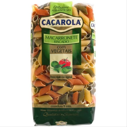 Image de CACAROLA MACARRONETE RISCADO C/VEGETAIS 500g