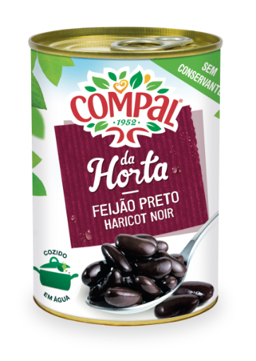 Image de COMPAL FEIJAO PRETO 410g