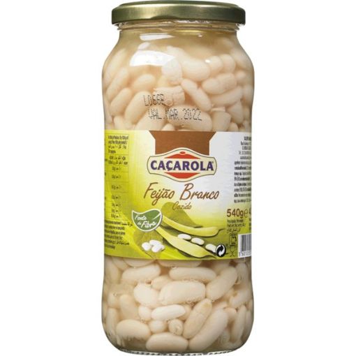 Image de CACAROLA FEIJAO BRANCO BOCAL 540g