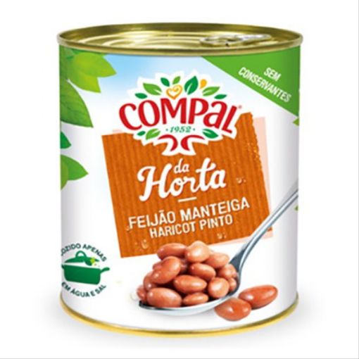 Image de COMPAL FEIJAO MANTEIGA 845g