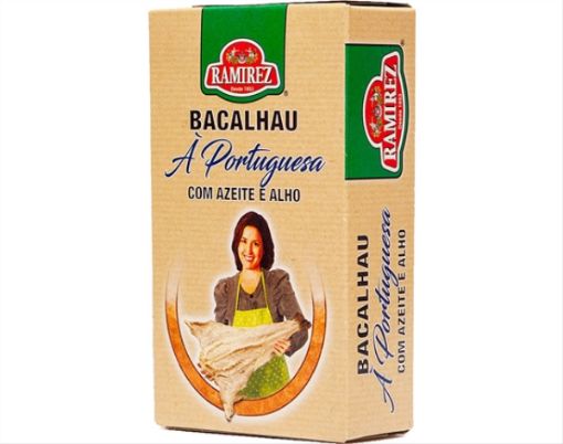 Image de RAMIREZ BACALHAU A PORTUGESA  AZEITE E ALHO 120g