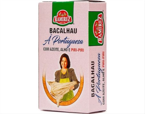 Image de RAMIREZ BACALHAU A PORTUGESA AZEITE,ALHO E PIRI-PIRI 120g