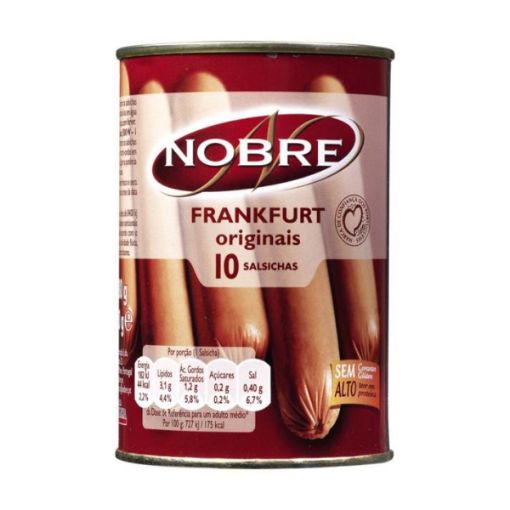 Image de NOBRE SALSICHA FRANKFURT BTE 10UNI 380g