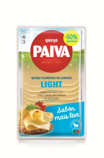 Image de PAIVA QUEIJO FLAMENGO LIGHT FATIADO 180g