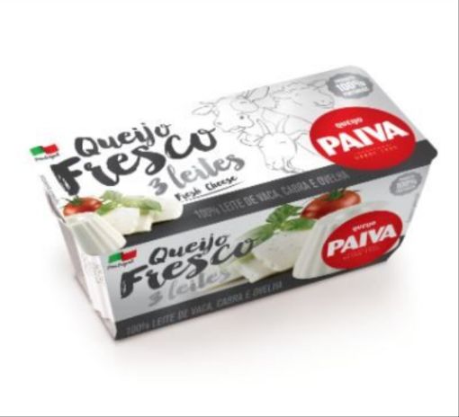 Image de PAIVA QUEIJO FRESCO MISTURA 3 LEITES 2X62,5g