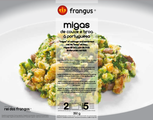 Image de REI DOS FRANGOS MIGAS DE COUVE E BROA 350g