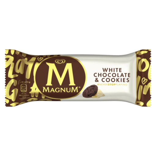 Image de OLA MAGNUM WHITE CHOCOLATE & COOKIE