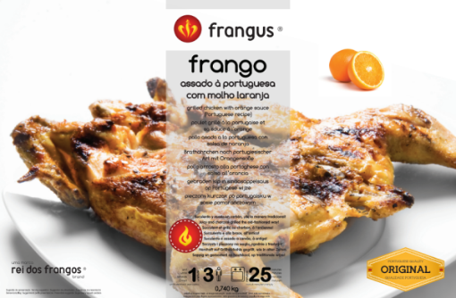 Image de REI DOS FRANGOS FRANGO MOLHO LARANJA 740g