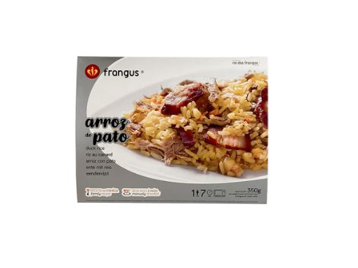 Image de REI DOS FRANGOS ARROZ DE PATO 350g