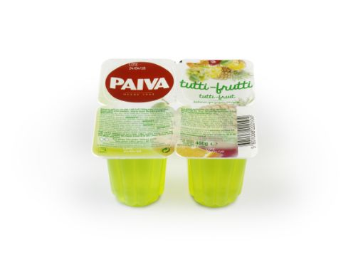 Image de PAIVA GELATINA TUTTI-FRUTTI 4x100g